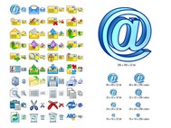 E-mail Icon Set screenshot